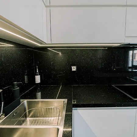 Black & White Seaside House