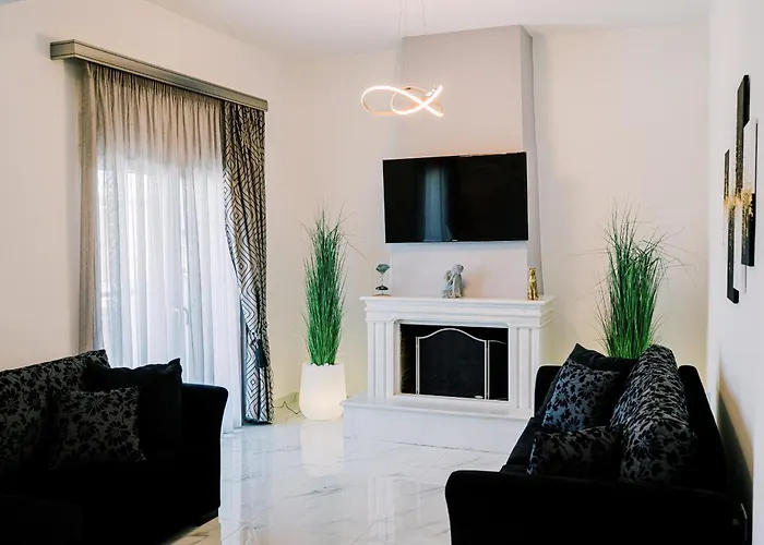 Black & White Seaside House Kalamia Appartamento